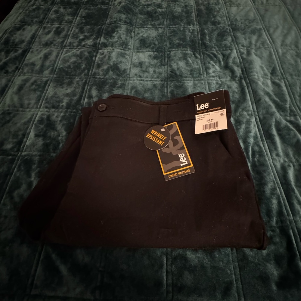 Lee Classic Black Trousers